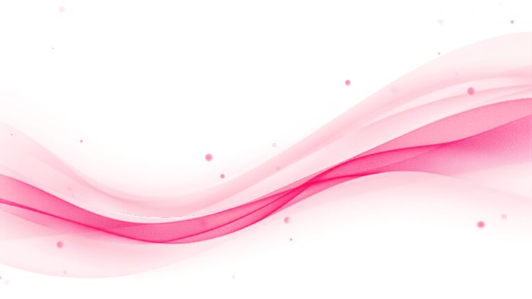 Smooth pink light waves sweeping across a white background, suggesting pulses of light energy used in hair removal.