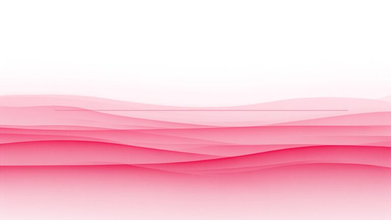 Soft layered bands of pink resolving into clear white above, suggesting skin clearing gradually across a course of treatment.