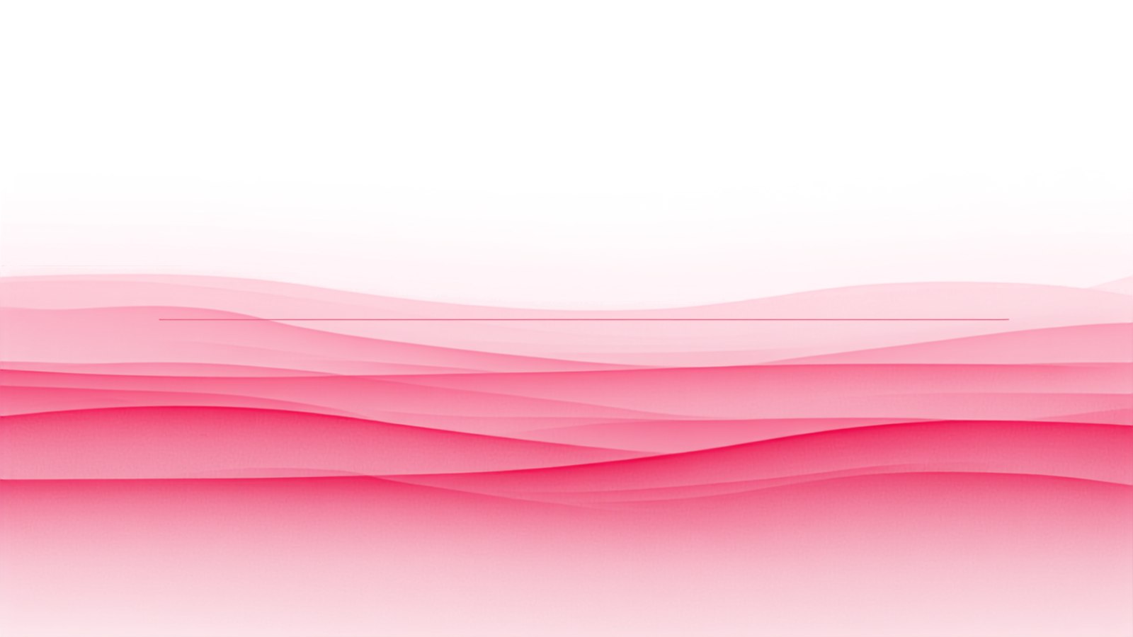 Soft layered bands of pink resolving into clear white above, suggesting skin clearing gradually across a course of treatment.