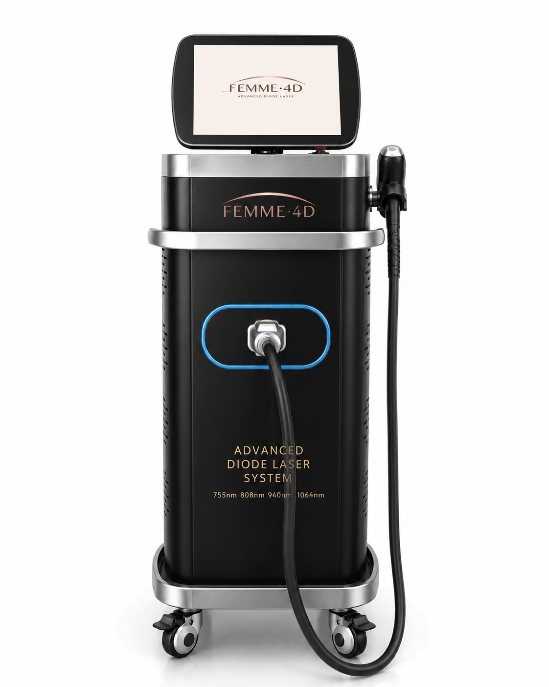 FEMME 4D advanced diode laser system used at Femme Laser Clinic