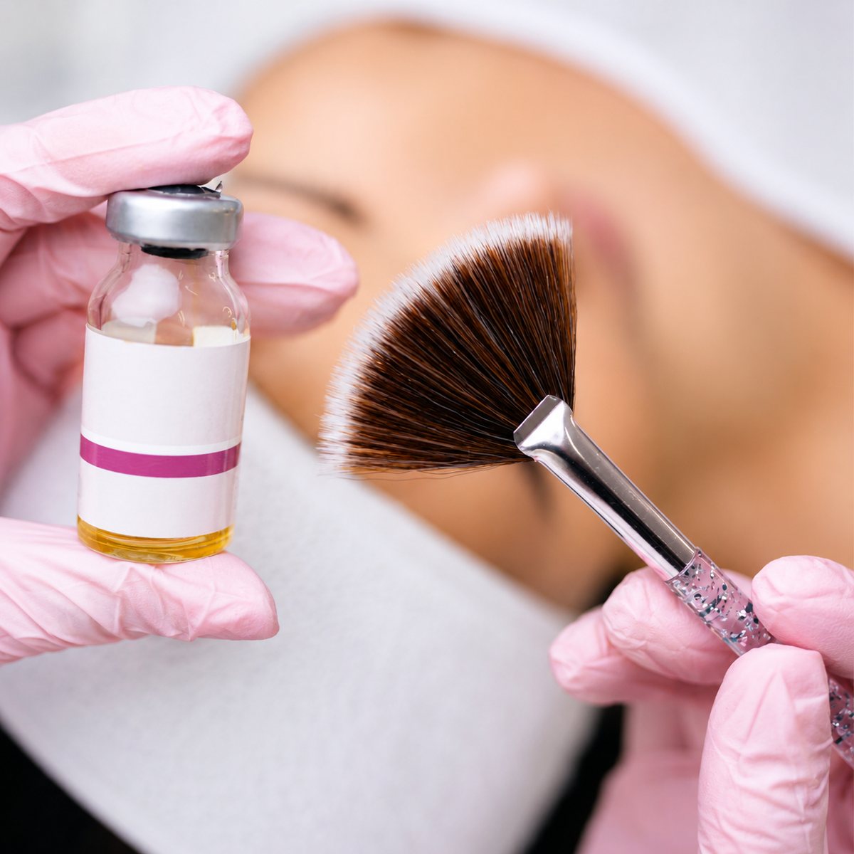 Chemical peel treatment at Femme Laser Clinic