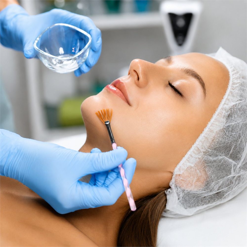 Chemical Peel treatment at Femme Laser Clinic Midtown Toronto