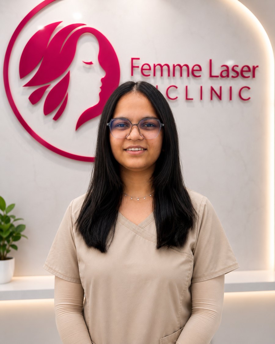 Lipsha, Laser Hair Removal Tech at Femme Laser Clinic Vaughan