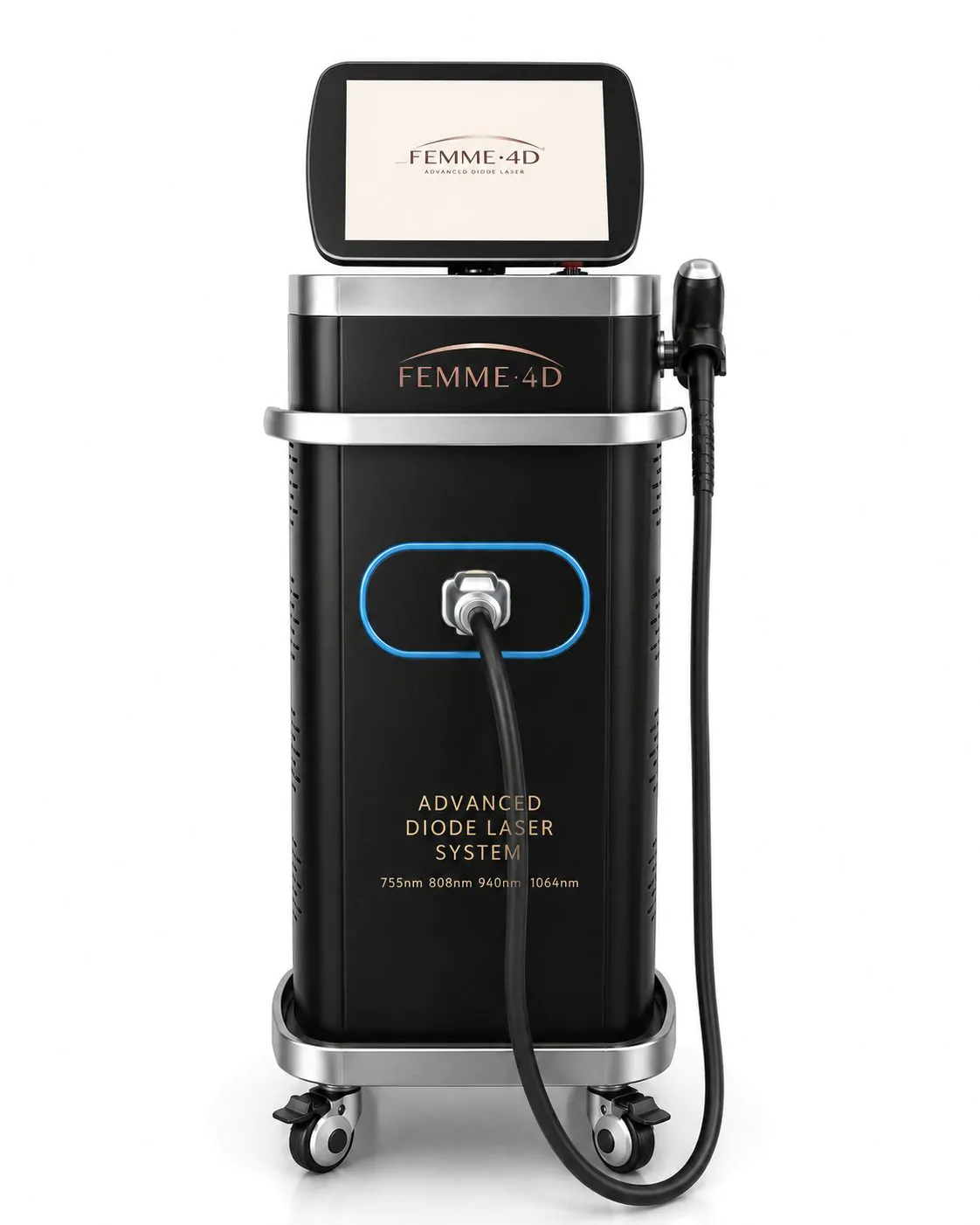 FEMME 4D advanced diode laser system used at Femme Laser Clinic