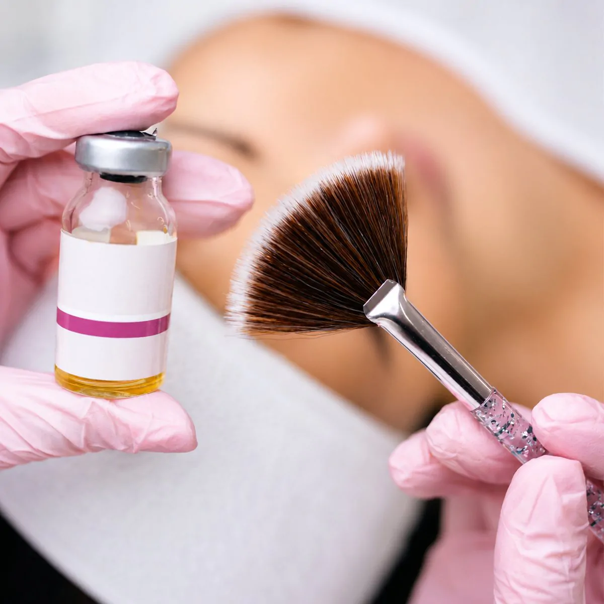 Chemical peel treatment at Femme Laser Clinic